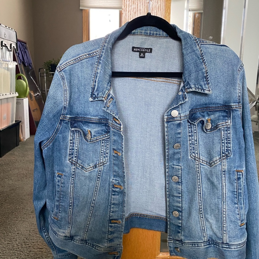 J. Crew Light Blue Jean Jacket